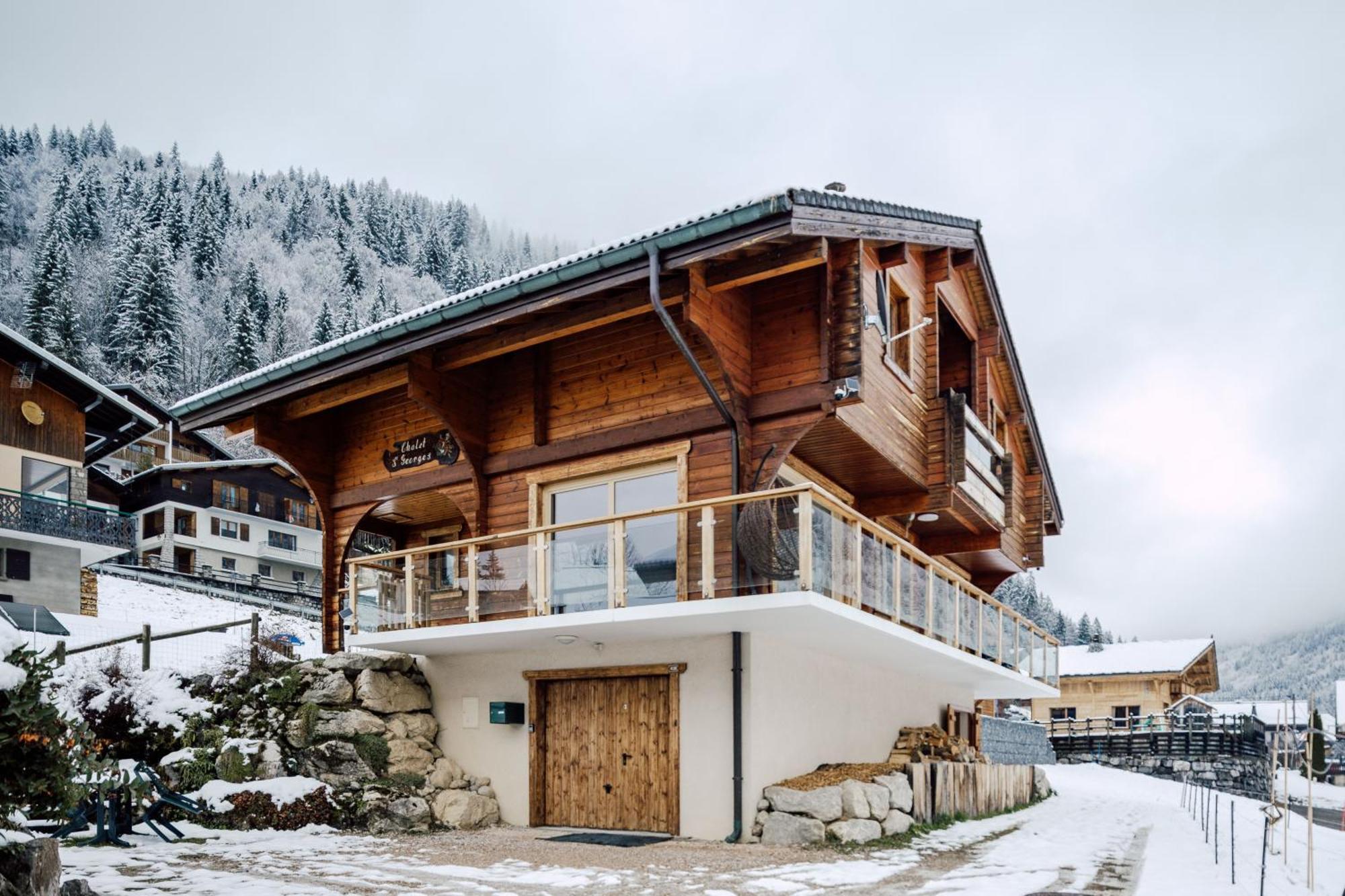 Chalet Le Saint Georges, Morzine, Proche Centre Exterior foto